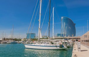 55 X 14 Metre Berth/Mooring Marina Vela Barcelona For Rent